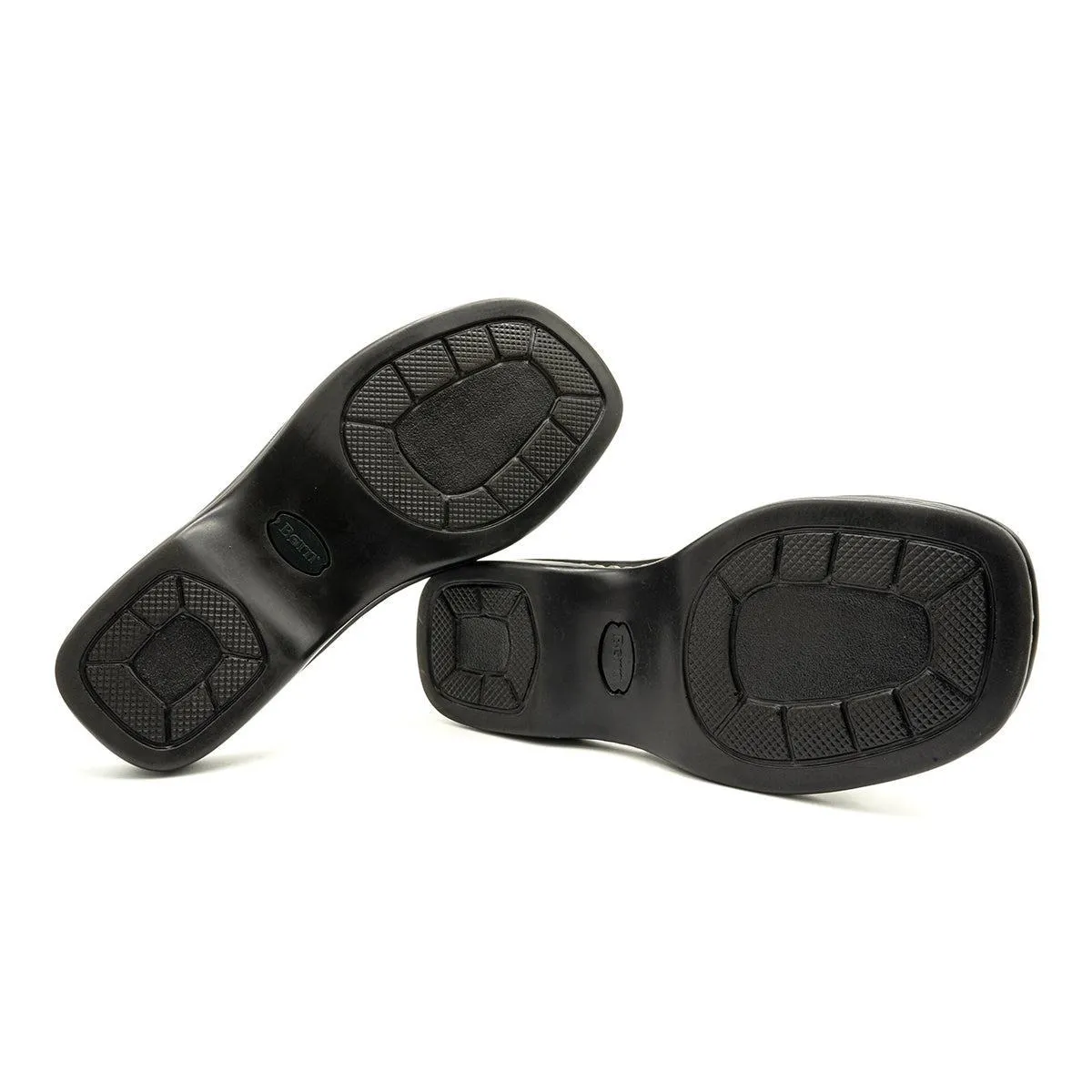 Born Drilles Slide Sandals Sliders Fabric Black Colour For Women