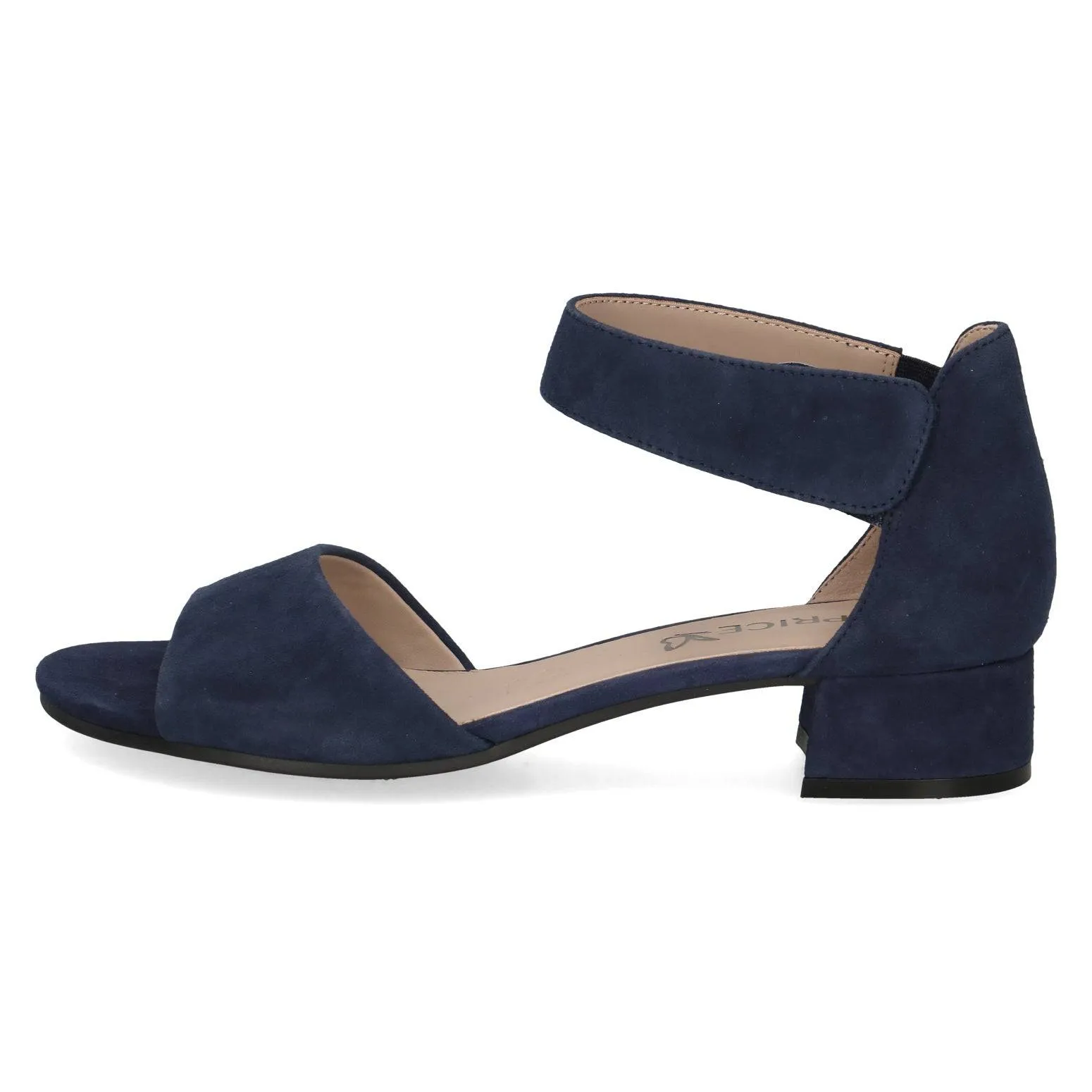 Caprice 9-28212-42 857 Ladies Ocean Navy Suede Touch Fastening Sandals