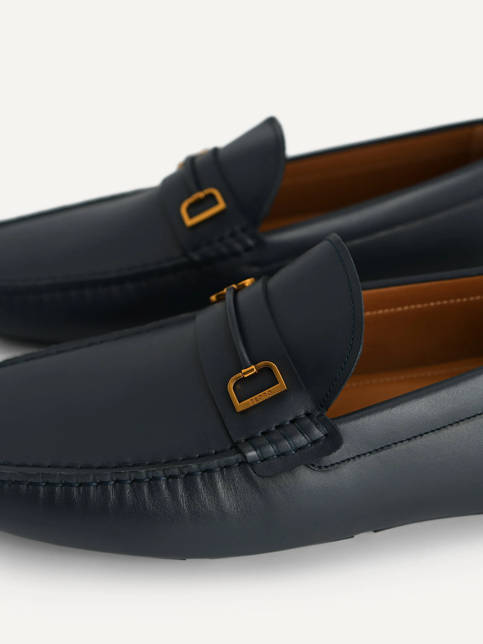 Casey Leather Moccasins