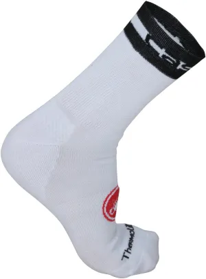 Castelli Thermolite 13 Winter Cycling Sock White