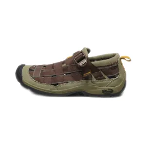 Chaco Flat Sandals Canvas Brown Colour For Women