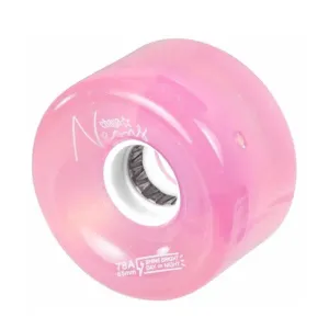 Chaya Light Up Neon Pink Wheels 78A - 4 pack