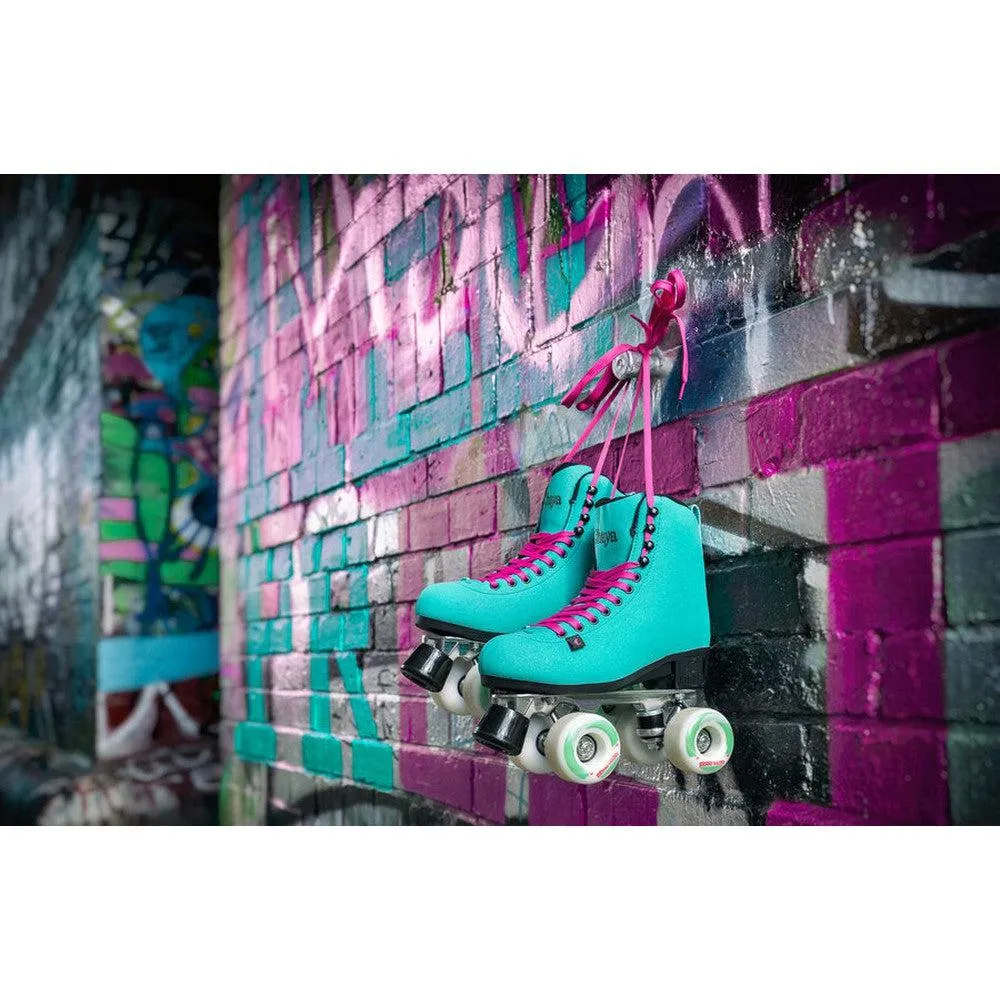 Chaya Melrose Deluxe Turquoise Roller Skates