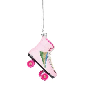 Christmas Bauble Retro Roller Skate