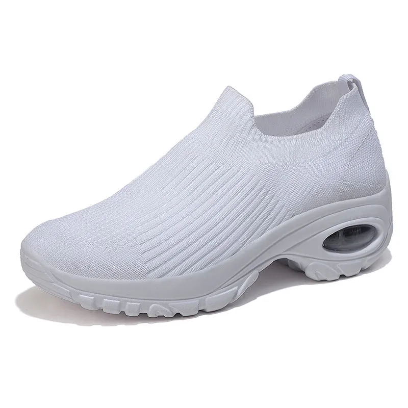 Cilool Slip On Comfortable  Women Shoes