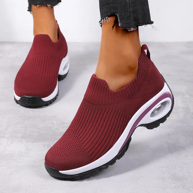 Cilool Slip On Comfortable  Women Shoes