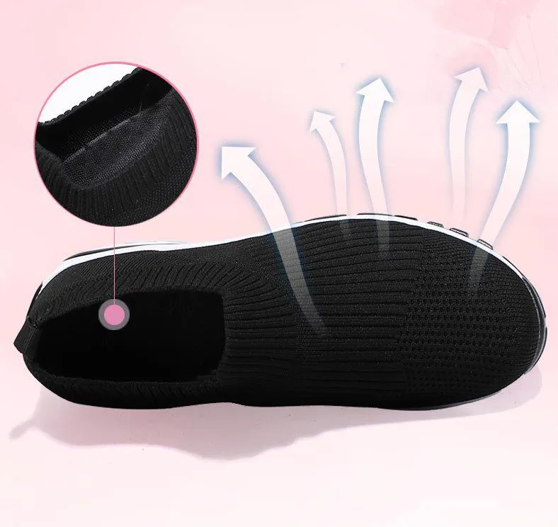Cilool Slip On Comfortable  Women Shoes