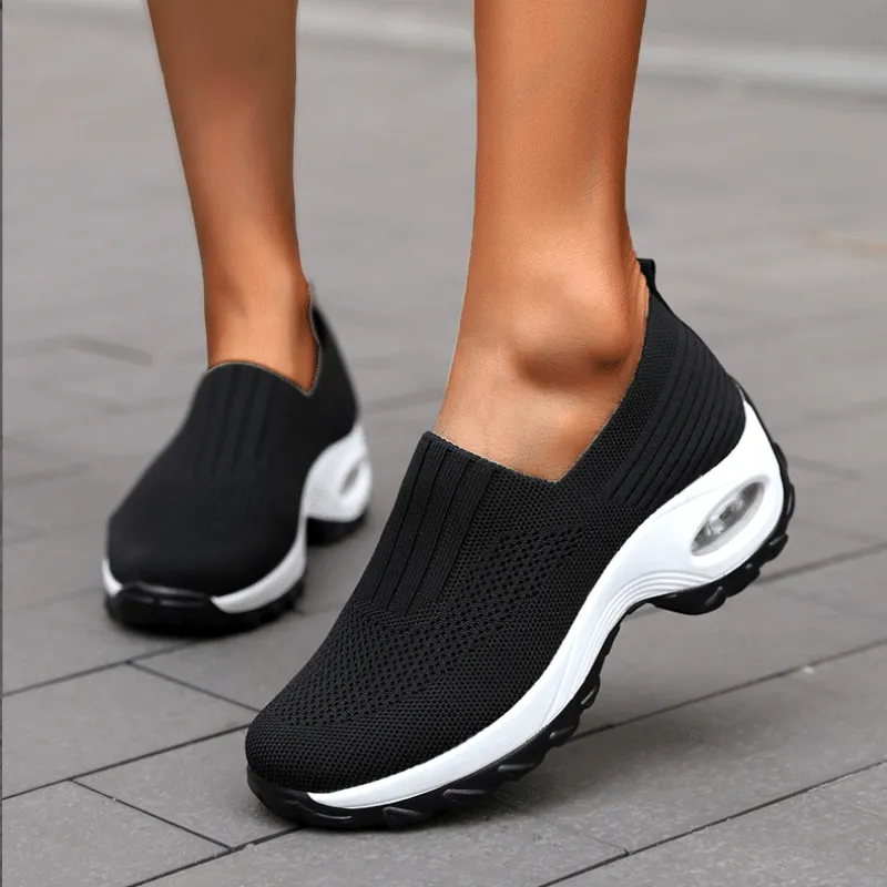 Cilool Slip On Comfortable  Women Shoes