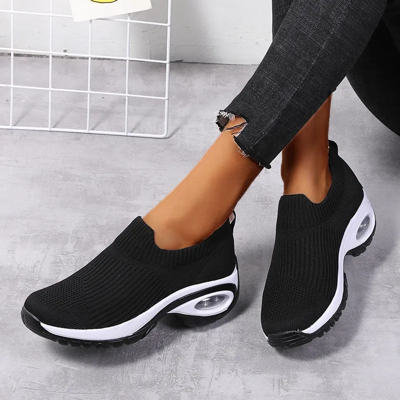 Cilool Slip On Comfortable  Women Shoes