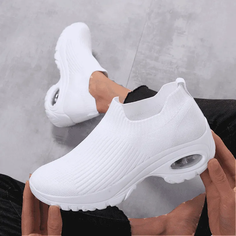 Cilool Slip On Comfortable  Women Shoes