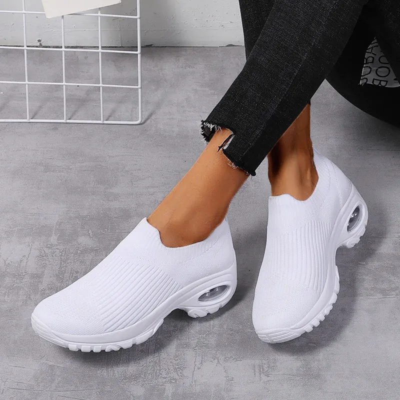 Cilool Slip On Comfortable  Women Shoes