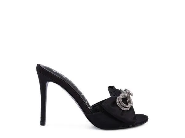 Cinderella Satin Heeled Sandals
