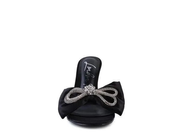 Cinderella Satin Heeled Sandals