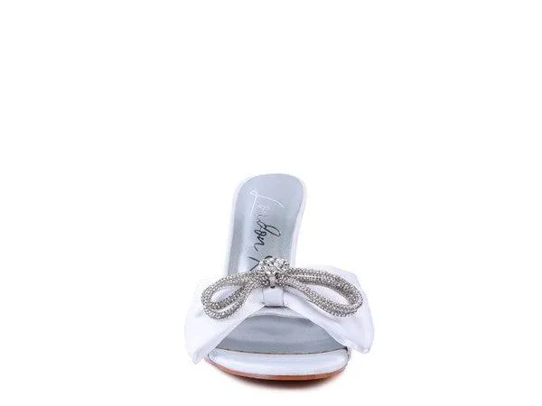 Cinderella Satin Heeled Sandals