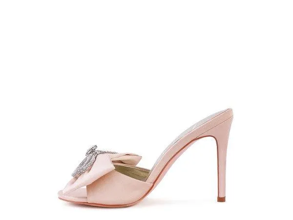 Cinderella Satin Heeled Sandals