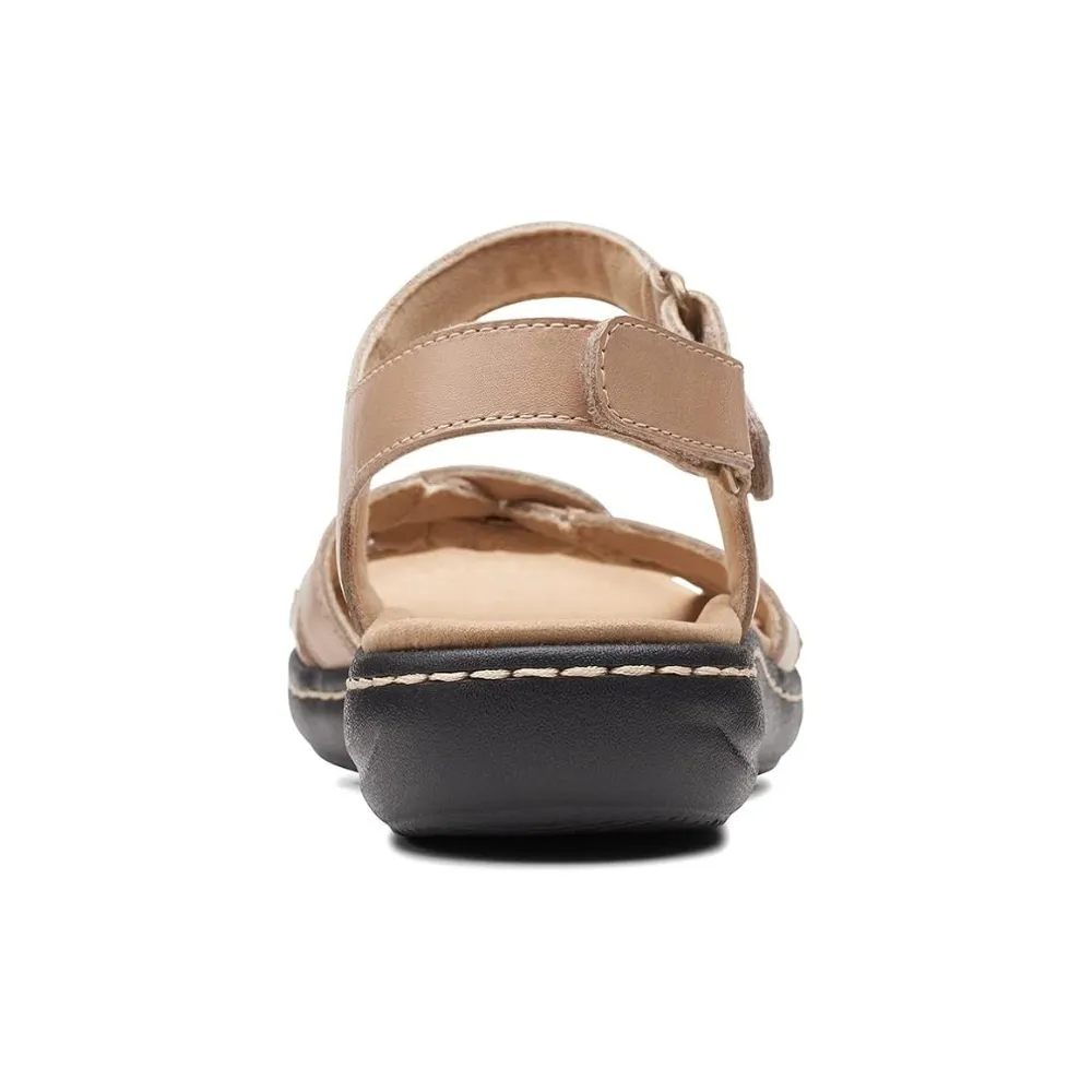 Clarks Laurieann Sela Sand Leather Sandals (Women's)