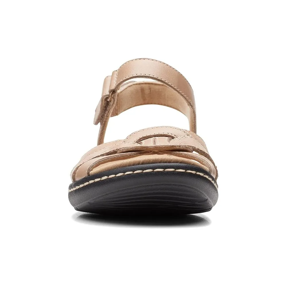 Clarks Laurieann Sela Sand Leather Sandals (Women's)