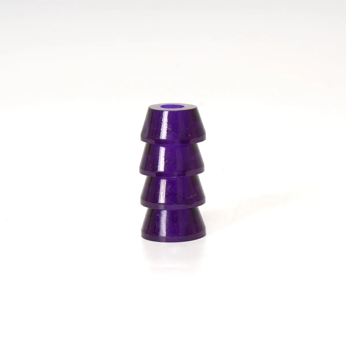 Clouds Cosmic Conical Bushing 72a Clear Purple
