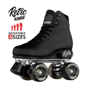 Crazy Retro Roller Black - Kids Adjustable