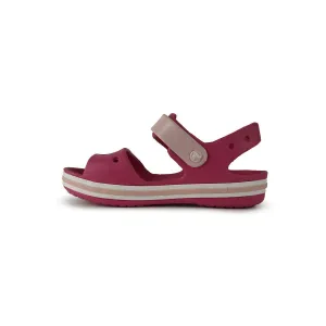 Crocs Bayaband Strap Flat Sandals Rubber Pink Colour For Kids