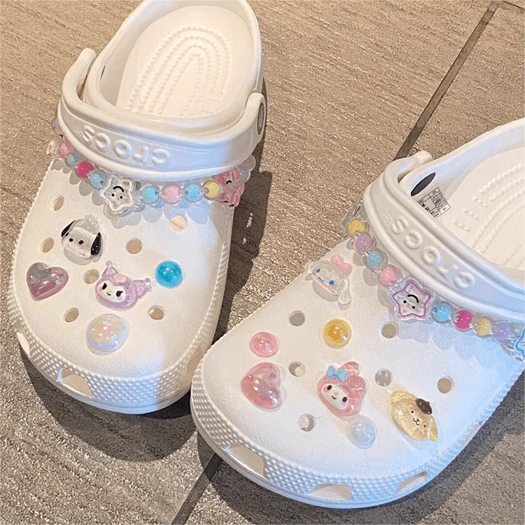 Cute Crocs Sandals Shoe Decoration W455