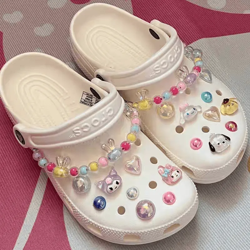 Cute Crocs Sandals Shoe Decoration W455