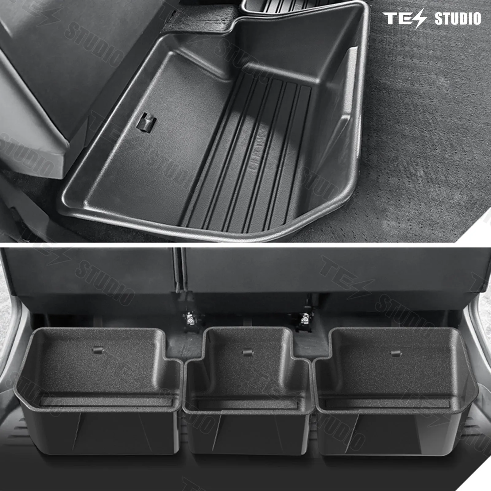 Cybertruck Under Seat Storage Box Upgraded Tesstudio®-Type B