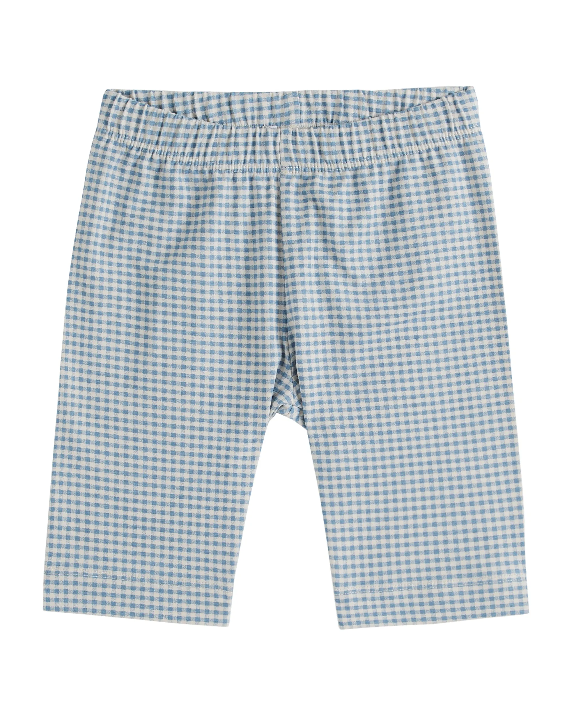 Cycling Shorts in Vichy Blue