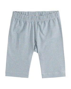 Cycling Shorts in Vichy Blue