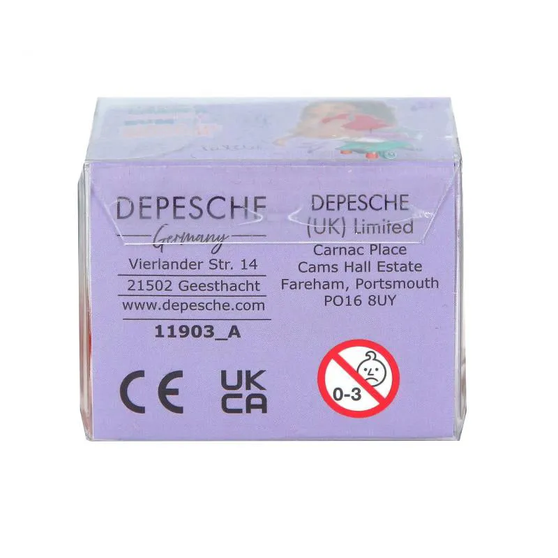 Depesche Topmodel Eraser Roller Skates Tin (1pc)