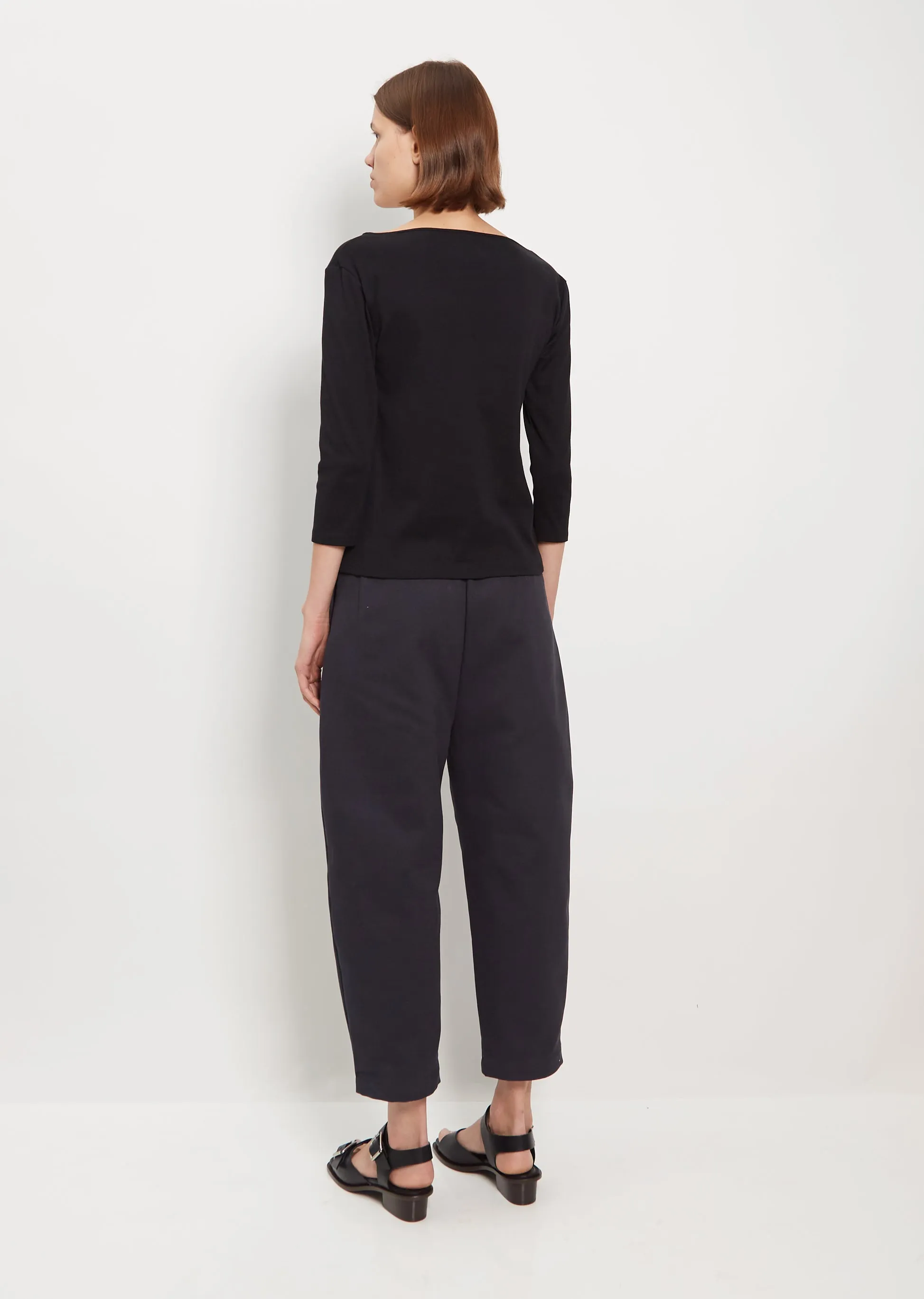 Didion Rib Tee — Black
