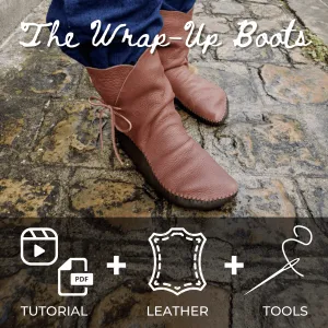 DIY Kit for the "Wrap-up Boots"