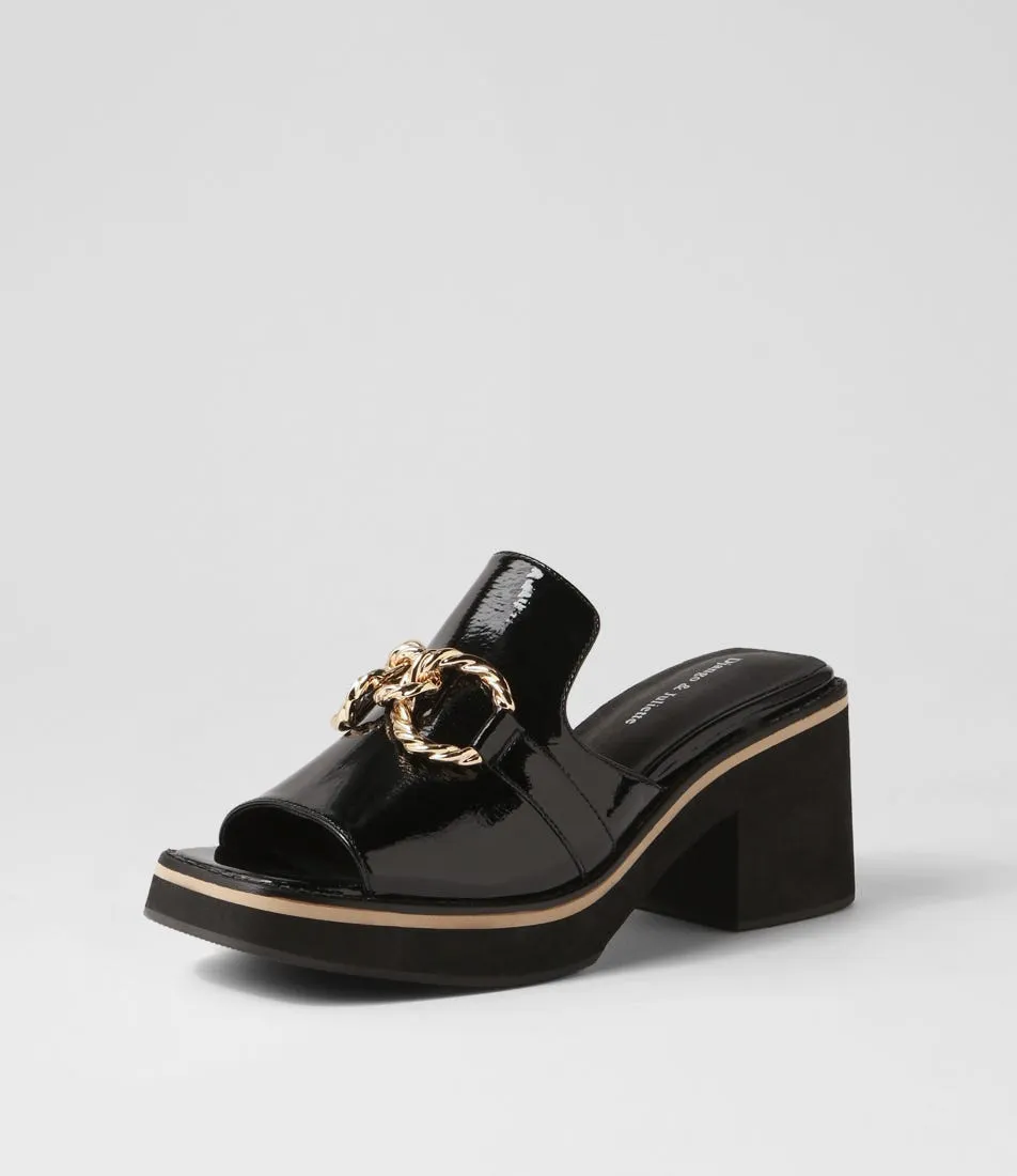 DJANGO & JULIETTE JAMMS BLACK PATENT