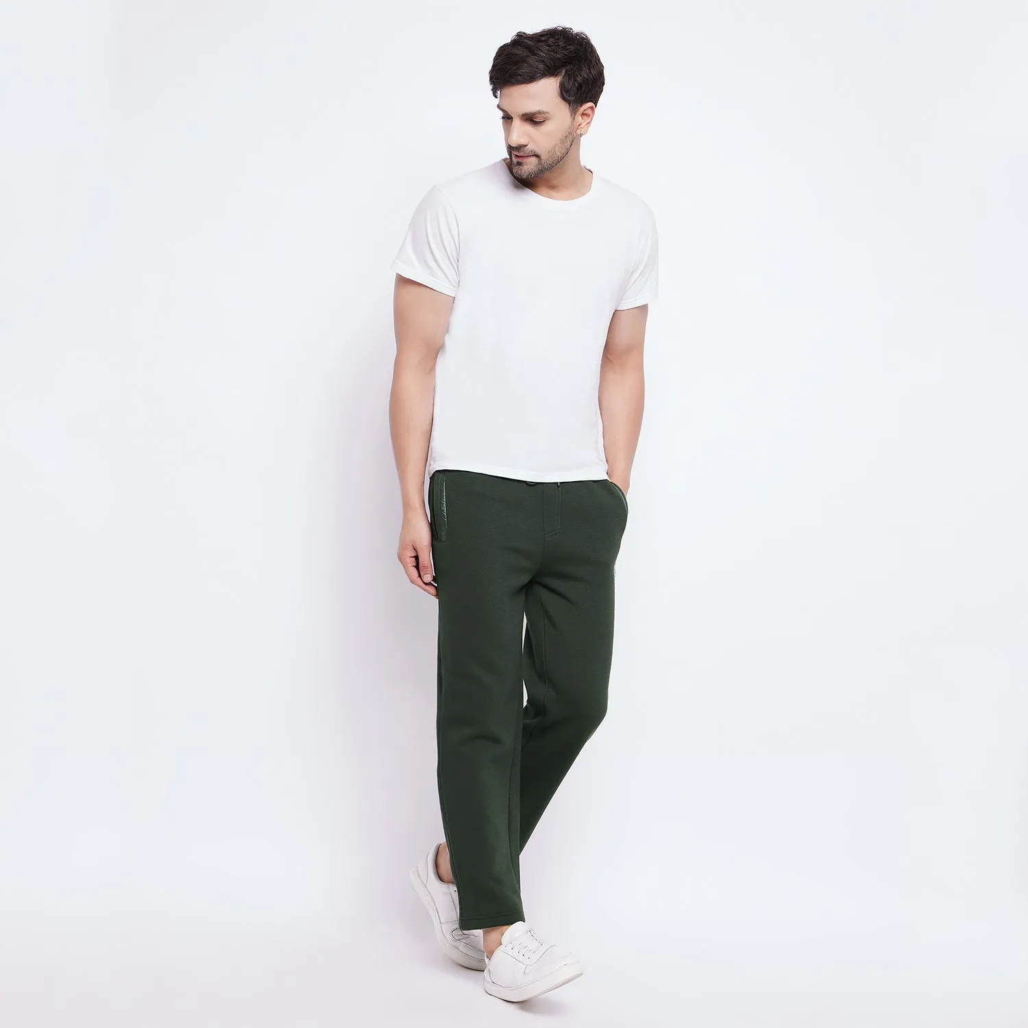 Duke Stardust Men Solid Track Pant (LF5685)