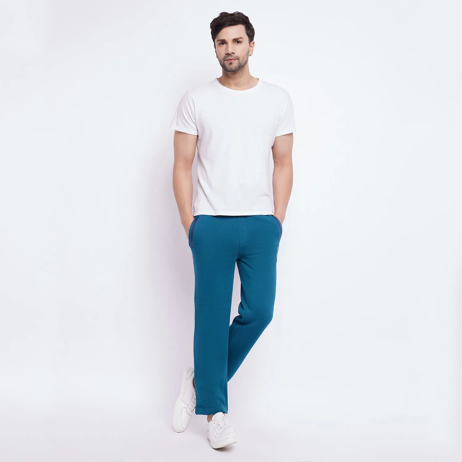 Duke Stardust Men Solid Track Pant (LF5685)