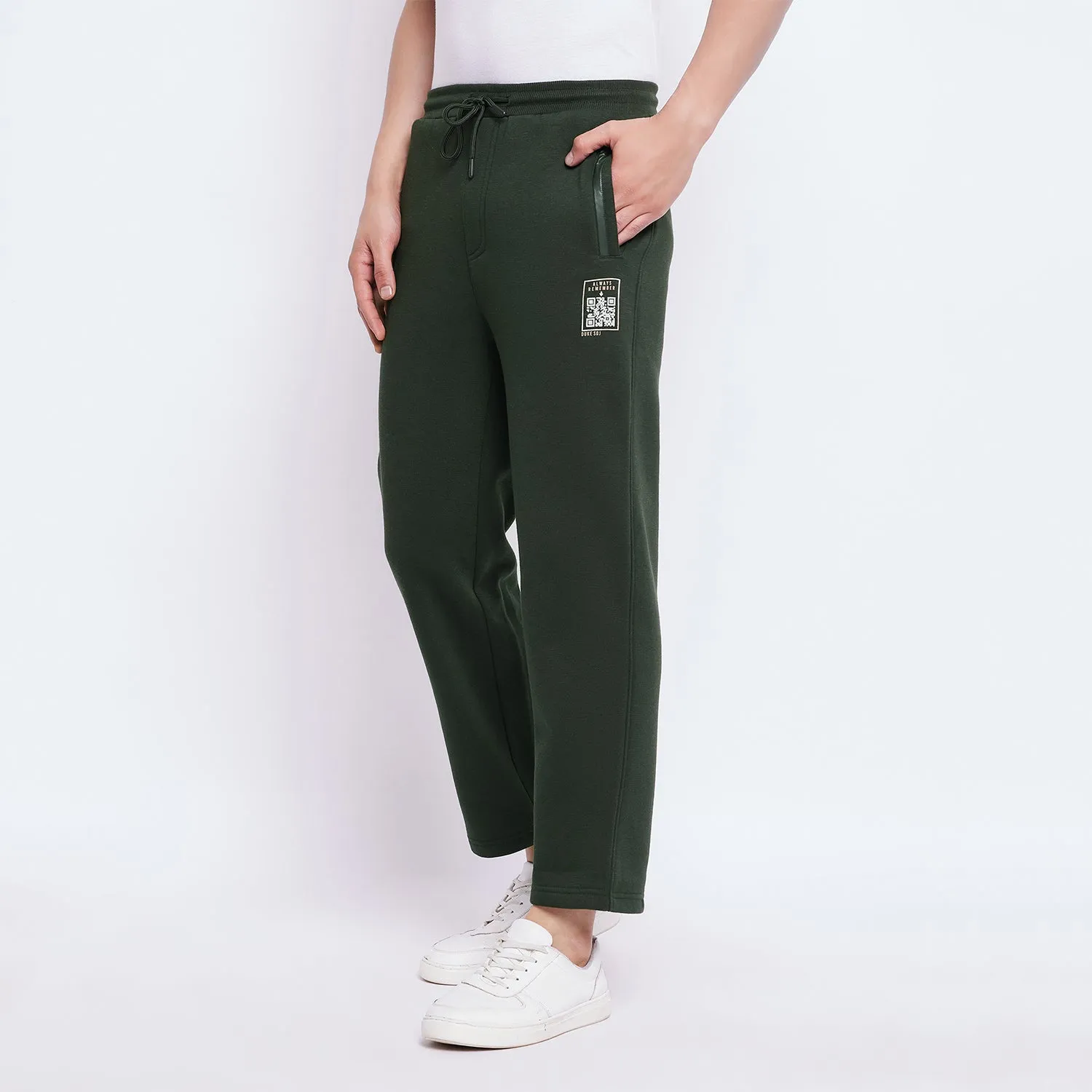 Duke Stardust Men Solid Track Pant (LF5685)