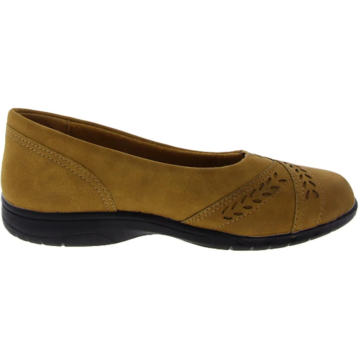 Easy Street Womens Faux Suede Slip On Moccasins