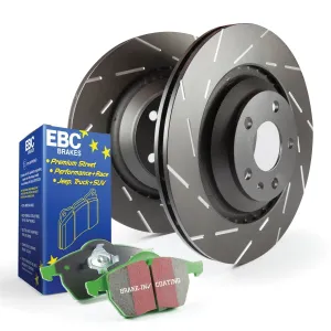 EBC Brakes S2KF1182 S2 Kits Greenstuff 2000 and USR Rotors