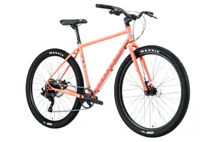 Fairdale Weekender Archer 27.5″ Complete Cruiser Bike - Matte Coral Red