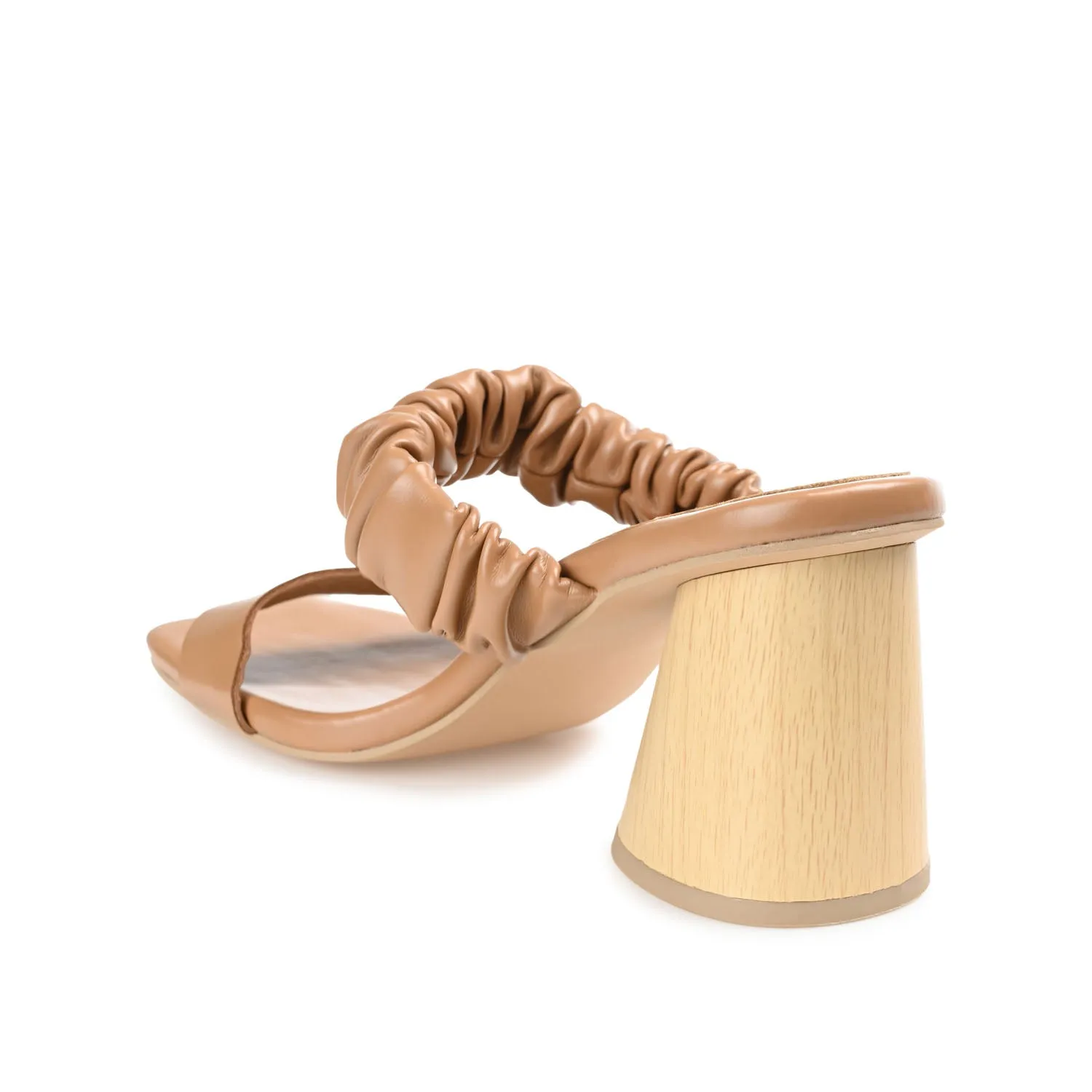 FAYTH HEELED SANDALS IN FAUX LEATHER