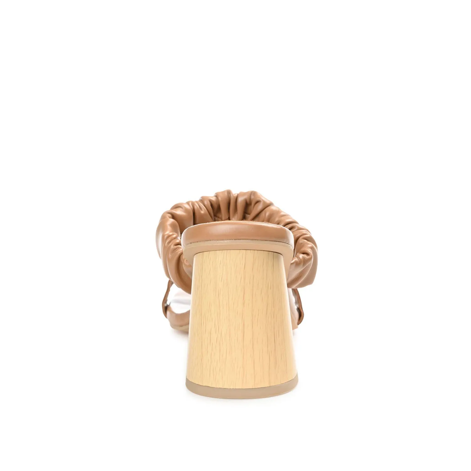 FAYTH HEELED SANDALS IN FAUX LEATHER