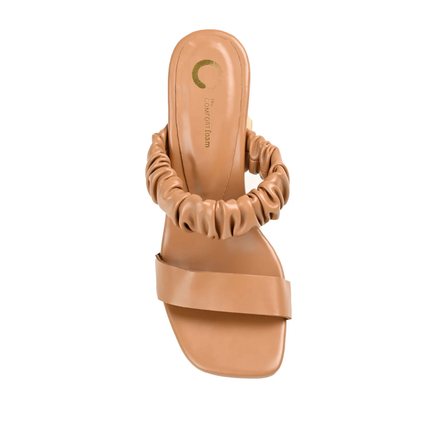 FAYTH HEELED SANDALS IN FAUX LEATHER