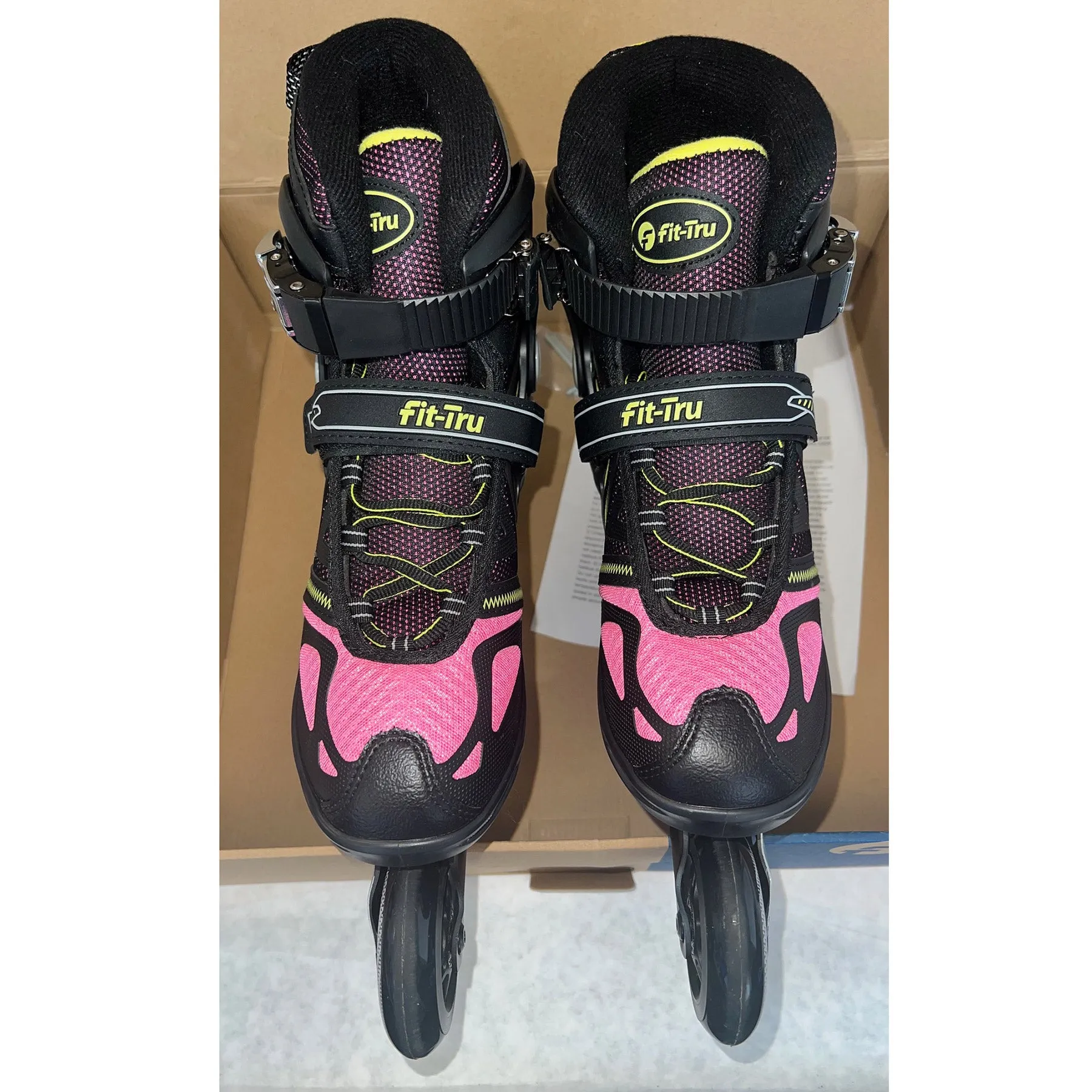 Fit-Tru Cruze 84 Pink Womens Inline Skates (Size 8 - Gently Used)