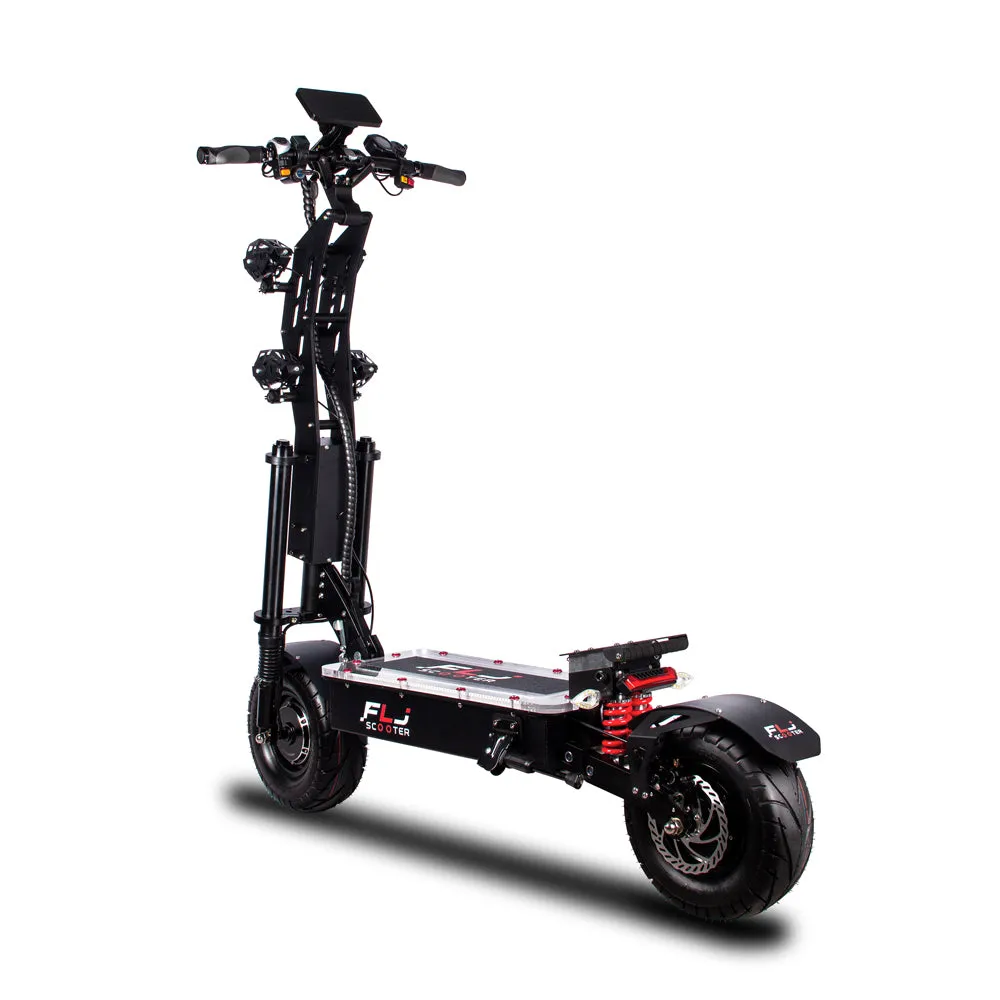 FLJ Upgraded 8000W 13inch fat wheel 72V Electric Scooter with 90