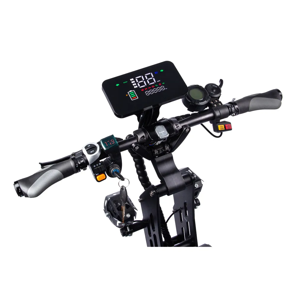 FLJ Upgraded 8000W 13inch fat wheel 72V Electric Scooter with 90