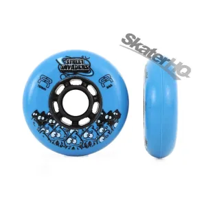FR Street Invader 76mm 84a 4pk - Blue