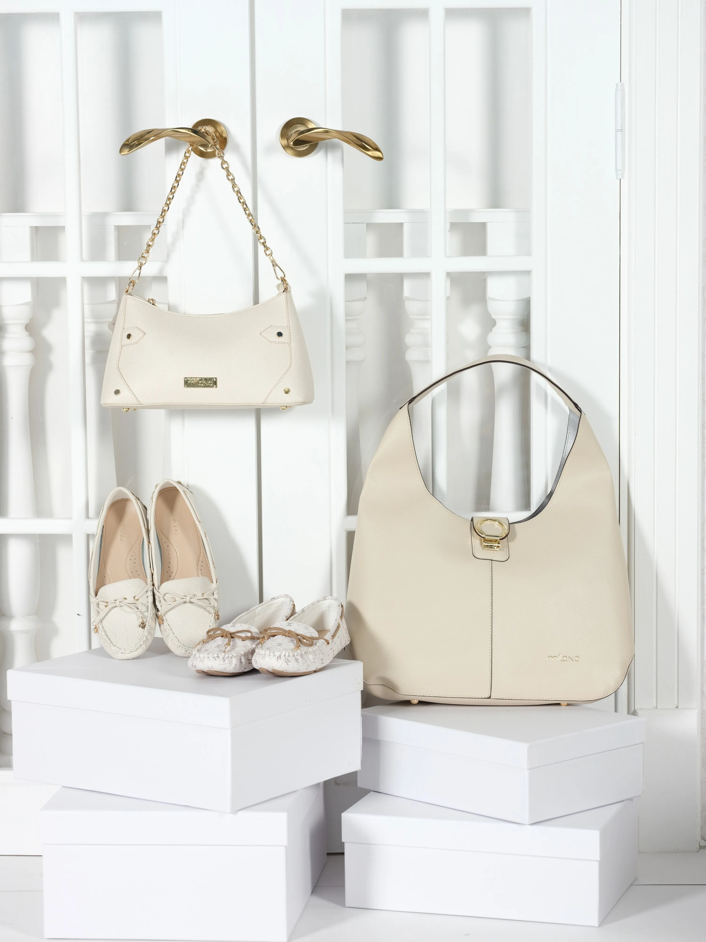 FREDRIKAMOC MOCCASINS - BEIGE