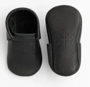 Freshly Picked First Pair Moccasins - Newborn Carbon City Mocc