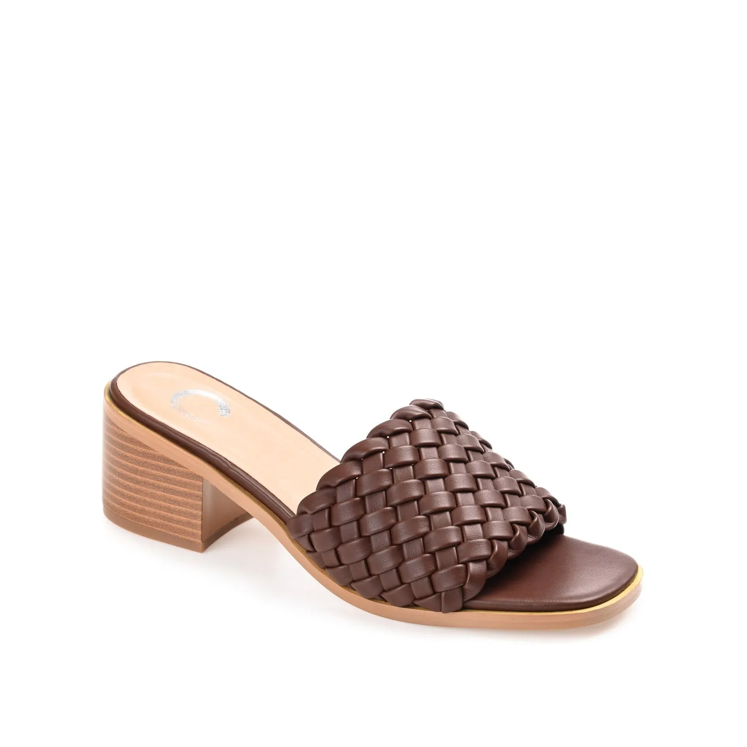 FYLICIA HEELED SANDALS IN FAUX LEATHER