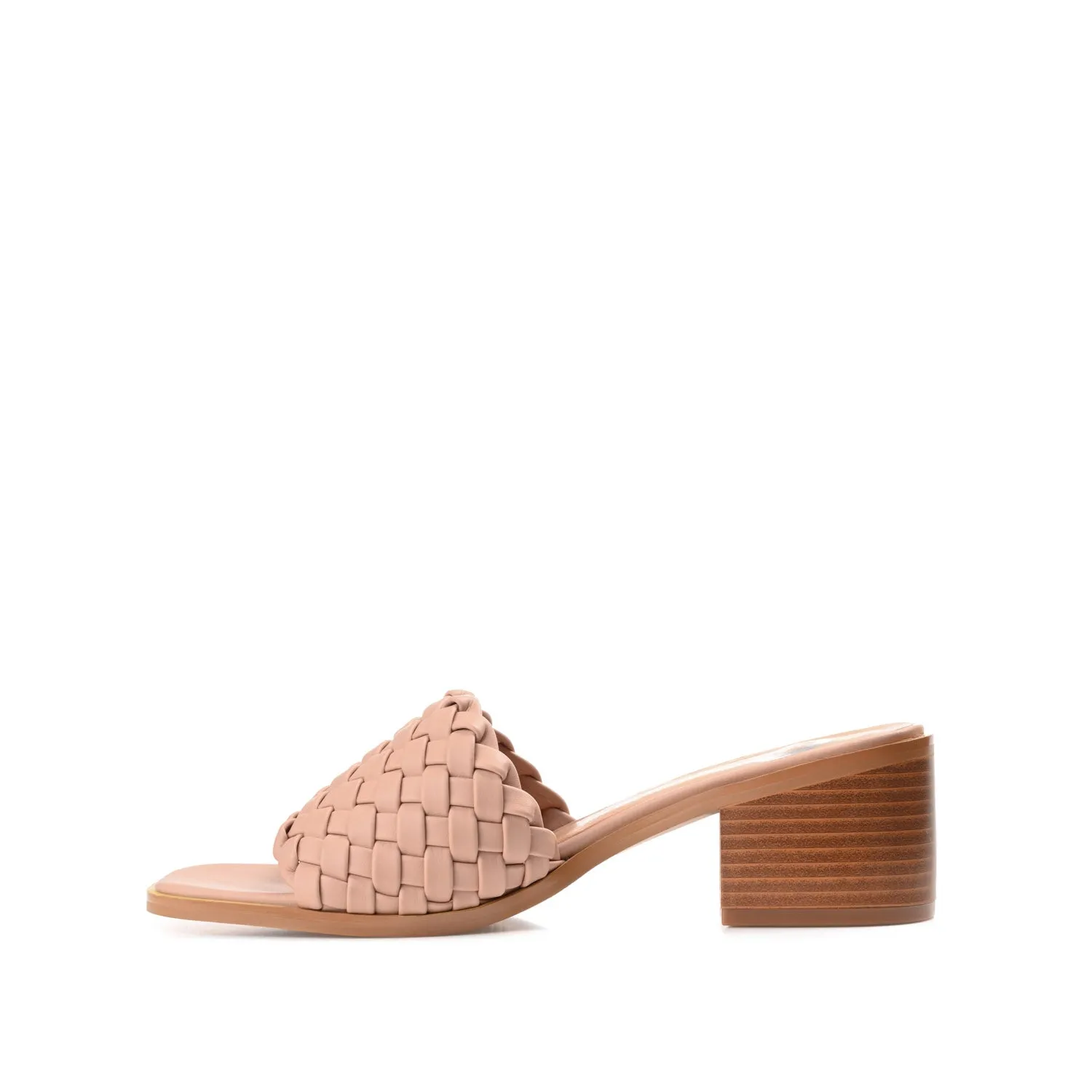FYLICIA HEELED SANDALS IN FAUX LEATHER